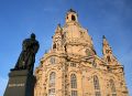 Luther Denkmal vor der Frauenkirche in Dresden